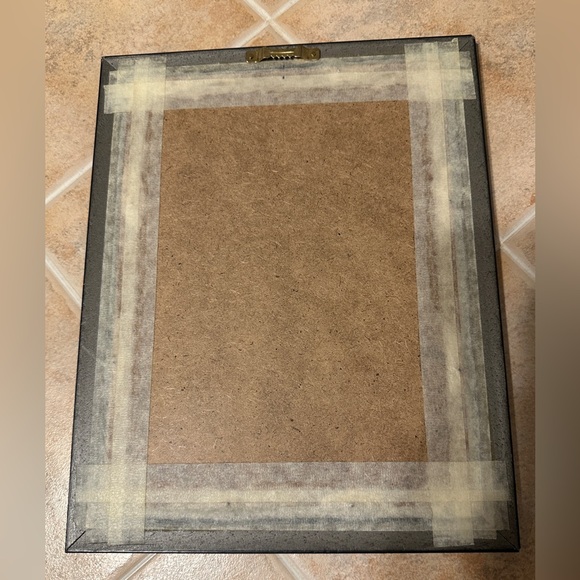 Hand Painted Tropical Parrots on Feather Artist Wago Signed Panama Framed - Picture 3 of 3